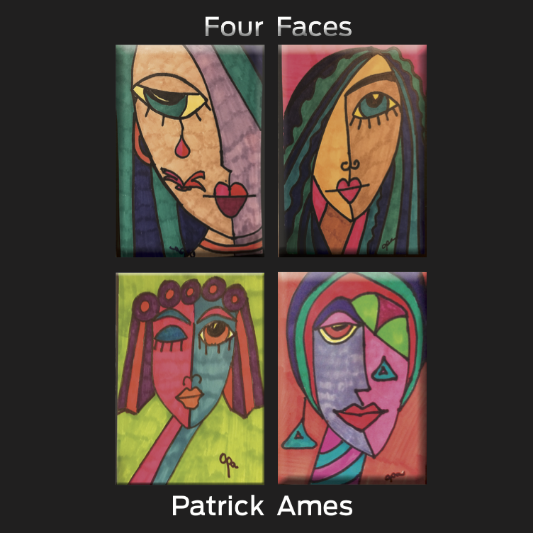 Patrick Ames, Four Faces, EP Review, Music Reviews, Independent Music, Music Blog, Music Promotion,