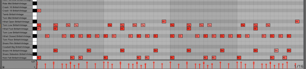 06. 4 bar pattern with variations