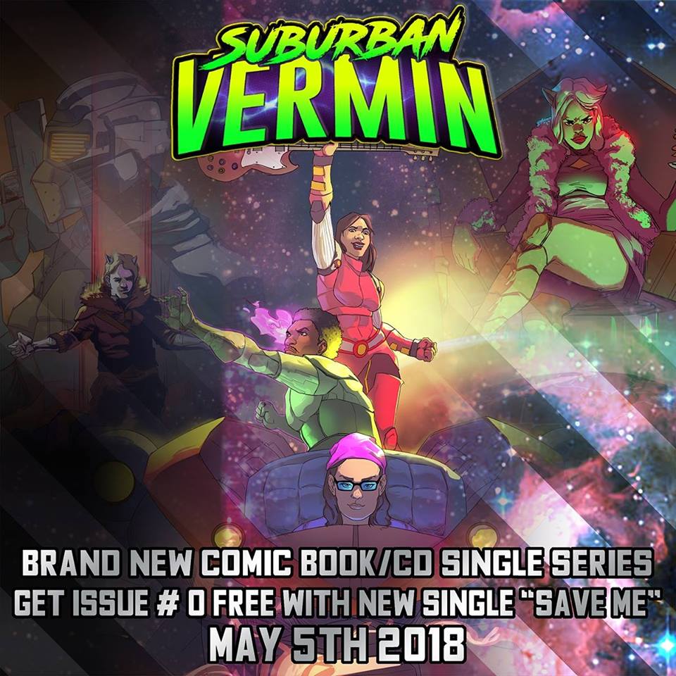 Suburban Vermin, Seattle Punk, Comic book series, Issue # 0, Review, , Rock and Roll, Album Review, Music Videos, Music Promotion, Free Music Promotion, Independent Music Forum, Support, Alternative Music Press, Indie Rock, UK Music Scene, Unsigned Bands, Blog Features, Interview, Exclusive, Folk Rock Blog, Indie Rock, Interview, Guitarist,