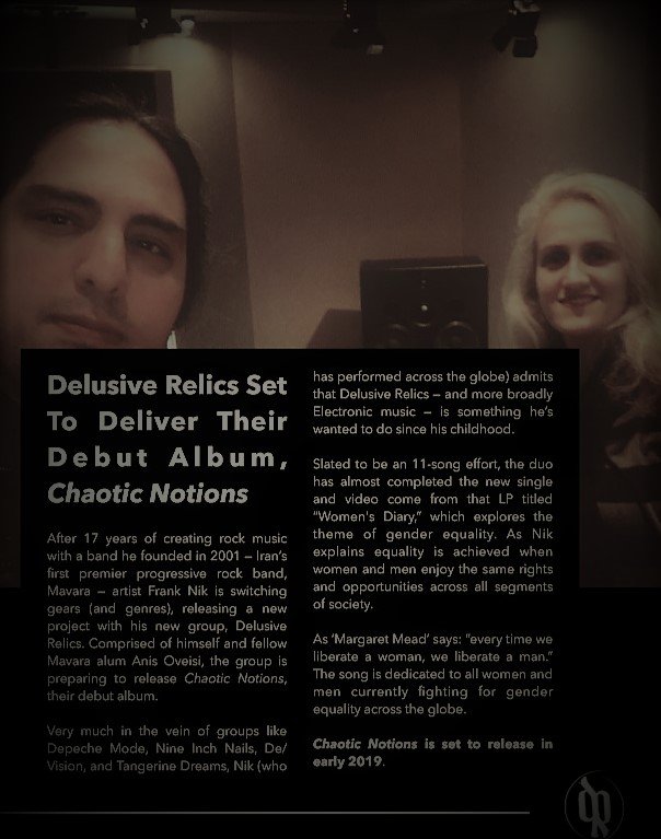 Chaotic Notions by Delusive Relics, Album Review, Music Reviews, Music Video, Indie Blog, Music Promotion, Music Promotion, Independent Music Forum, Support, Alternative Music Press, Indie Rock, UK Music Scene, Unsigned Bands, Blog Features, Interview, Exclusive, Folk Rock Blog, Indie Rock, EDM, How To Write Songs, Independent Music Blog, New Rock Blog, Get Your Music Reviewed, Official Video